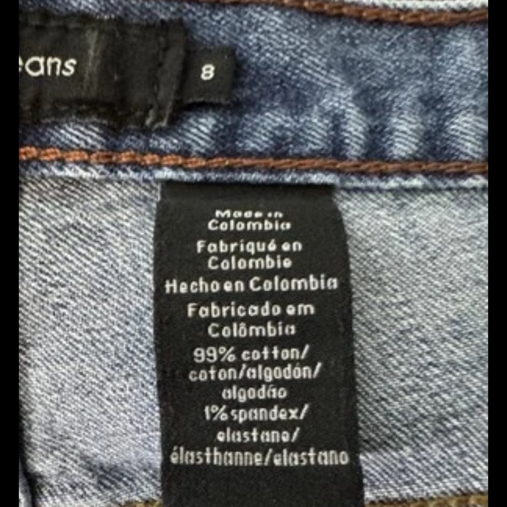 Calvin Klein Blue Bootcut Jeans with Vintage Wash 184 - Picture 7 of 8